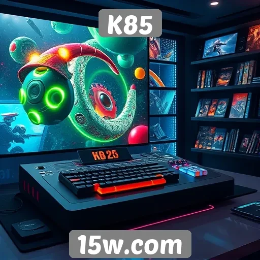 Avaliação da biblioteca de jogos disponíveis no K85