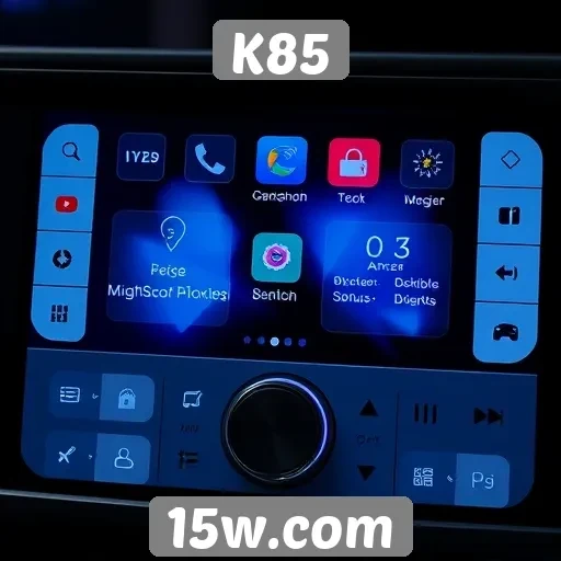 Explorando o design e usabilidade da interface do K85